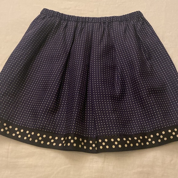 J.Crew Crewcuts Girls Navy blue silk skirt size 14 - Picture 7 of 7